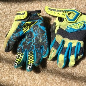 Fly Racing F-16 Peewee Motocross Gloves